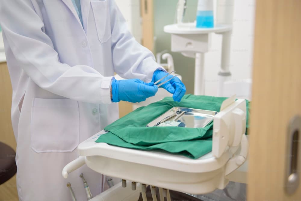 Dr. Sarah Kim with a young patient